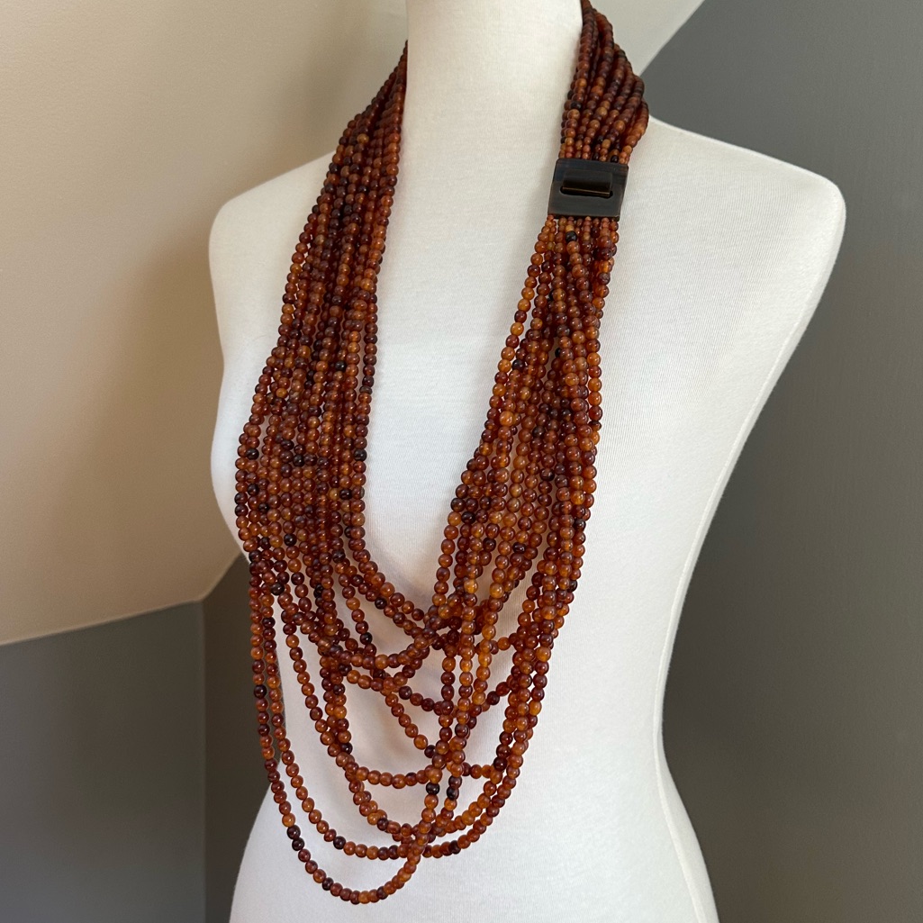 Monies Long Luminous Necklace